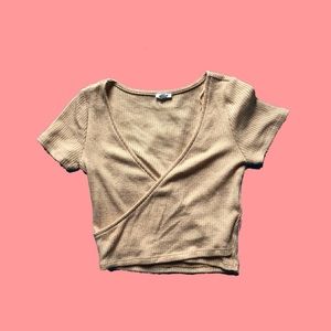 Garage Cross Body Crop Top